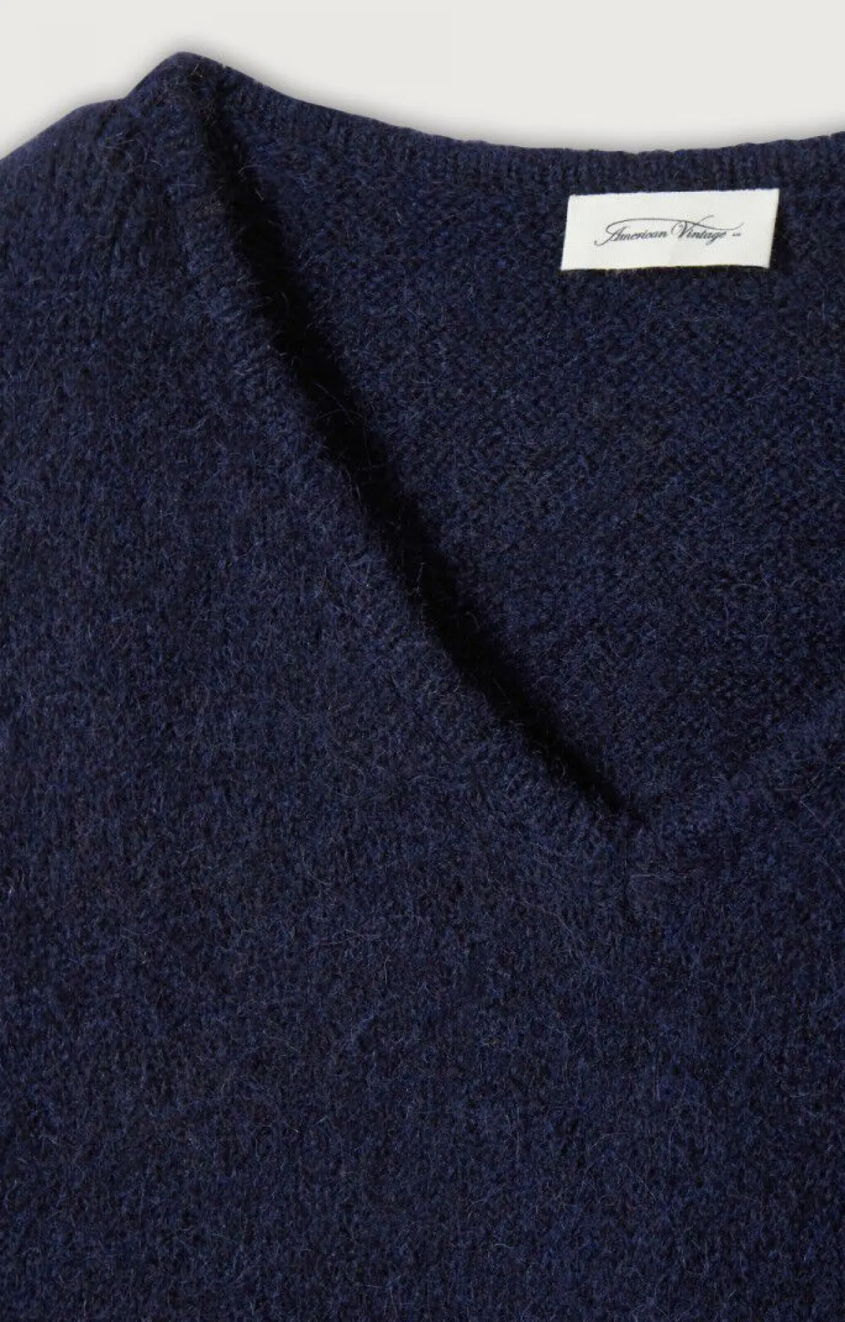 American Vintage Women'S Jumper East Navy Melange Shop