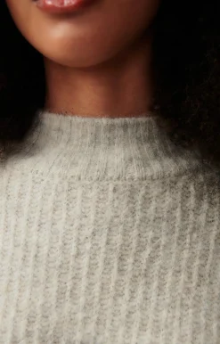 American Vintage Women'S Jumper East Powder Snow Melange Shop