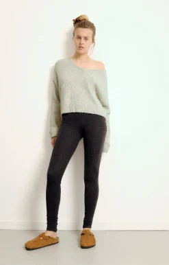 American Vintage Women'S Jumper East Powder Snow Melange Store
