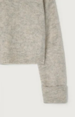 American Vintage Women'S Jumper East Powder Snow Melange Store
