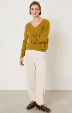 American Vintage Women'S Jumper Razpark Saffron Melange Outlet