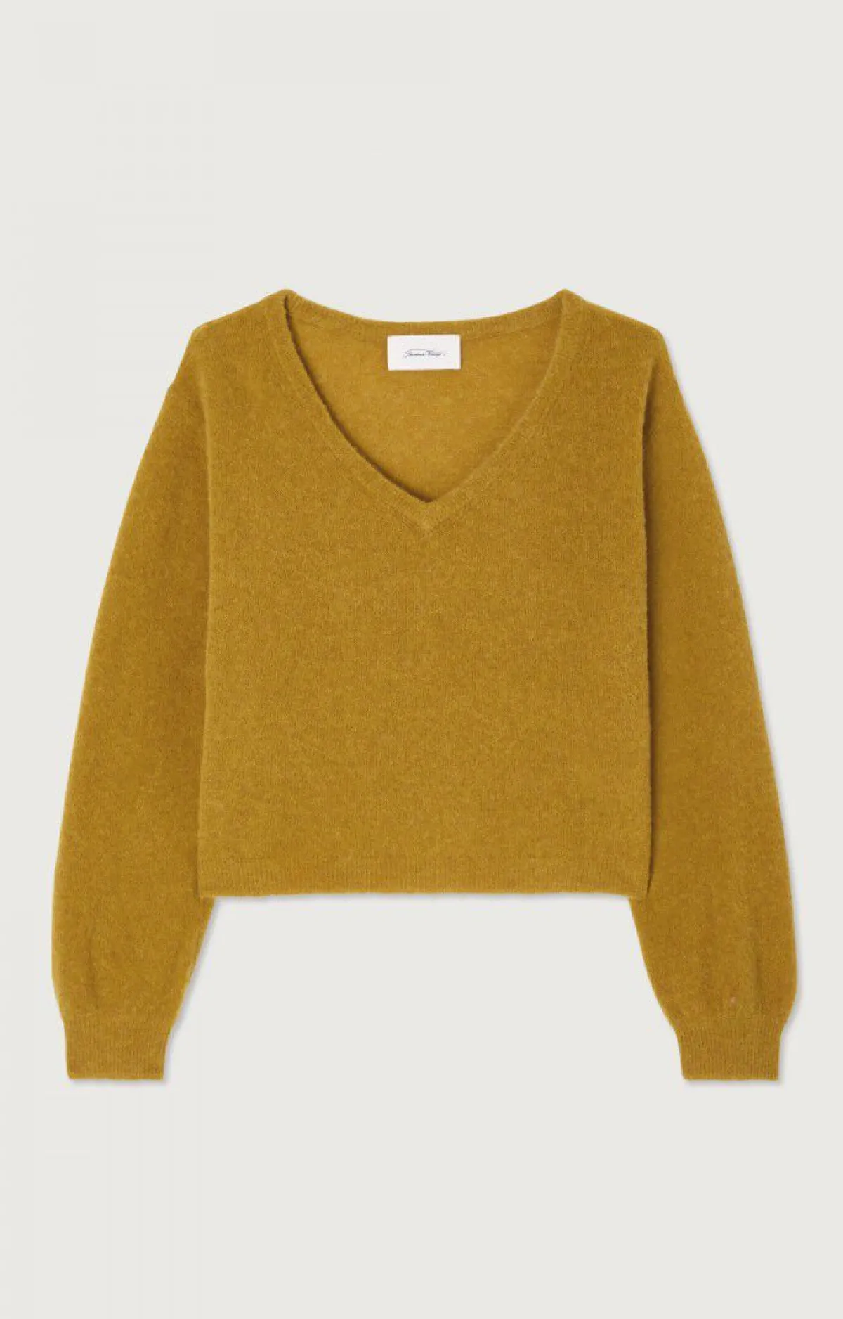 American Vintage Women'S Jumper Razpark Saffron Melange Outlet