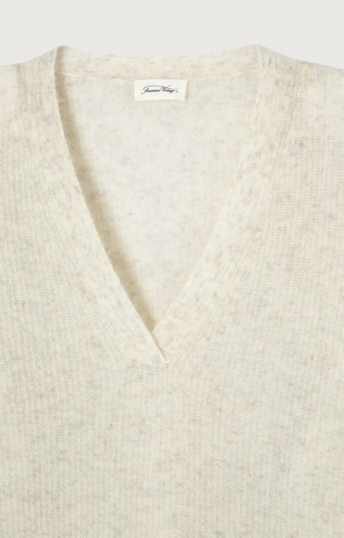 American Vintage Women'S Jumper Razpark Ecru Multimelange Online