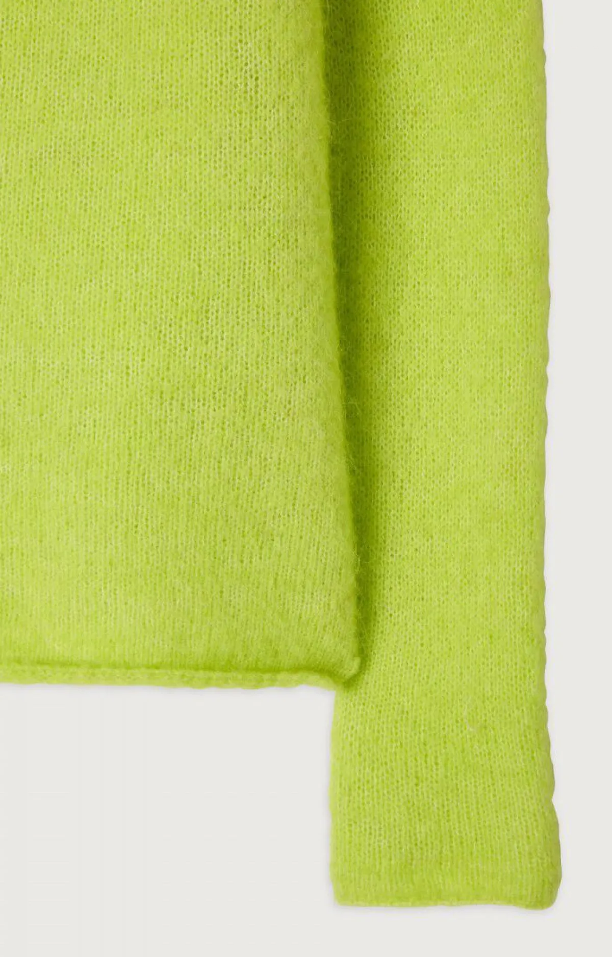 American Vintage Women'S Jumper Tyji Neon Yellow Flash Sale