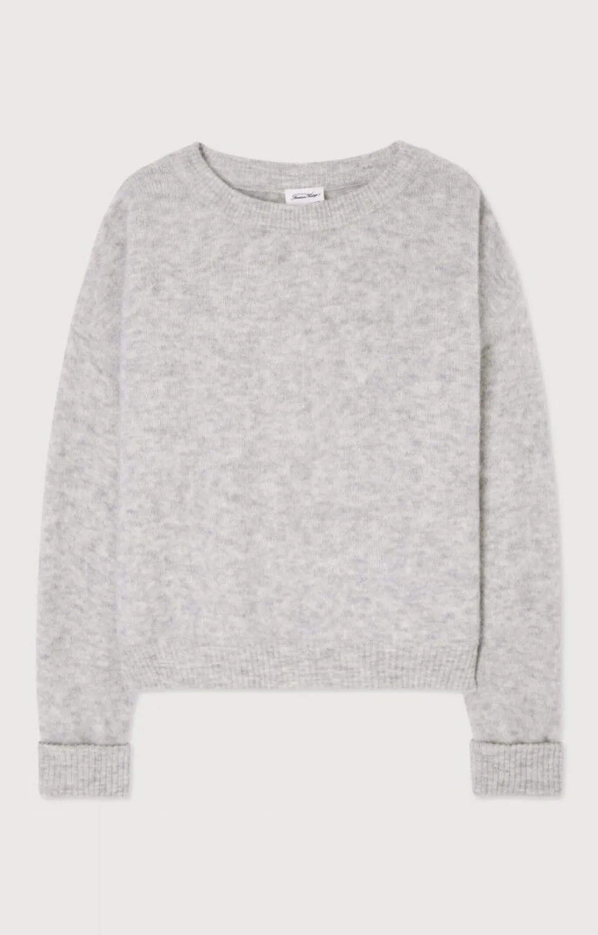 American Vintage Women'S Jumper Vitow Light Grey Melange Cheap