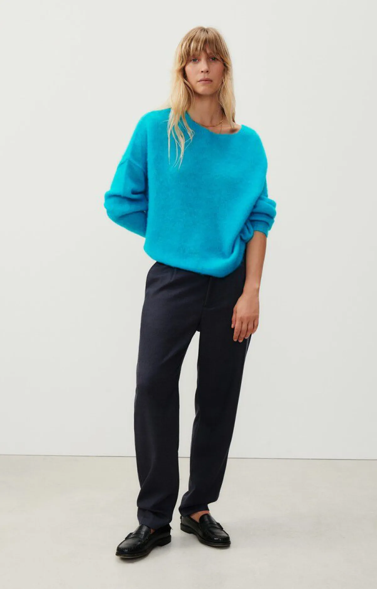 American Vintage Women'S Jumper Yanbay Curacao Melange Flash Sale