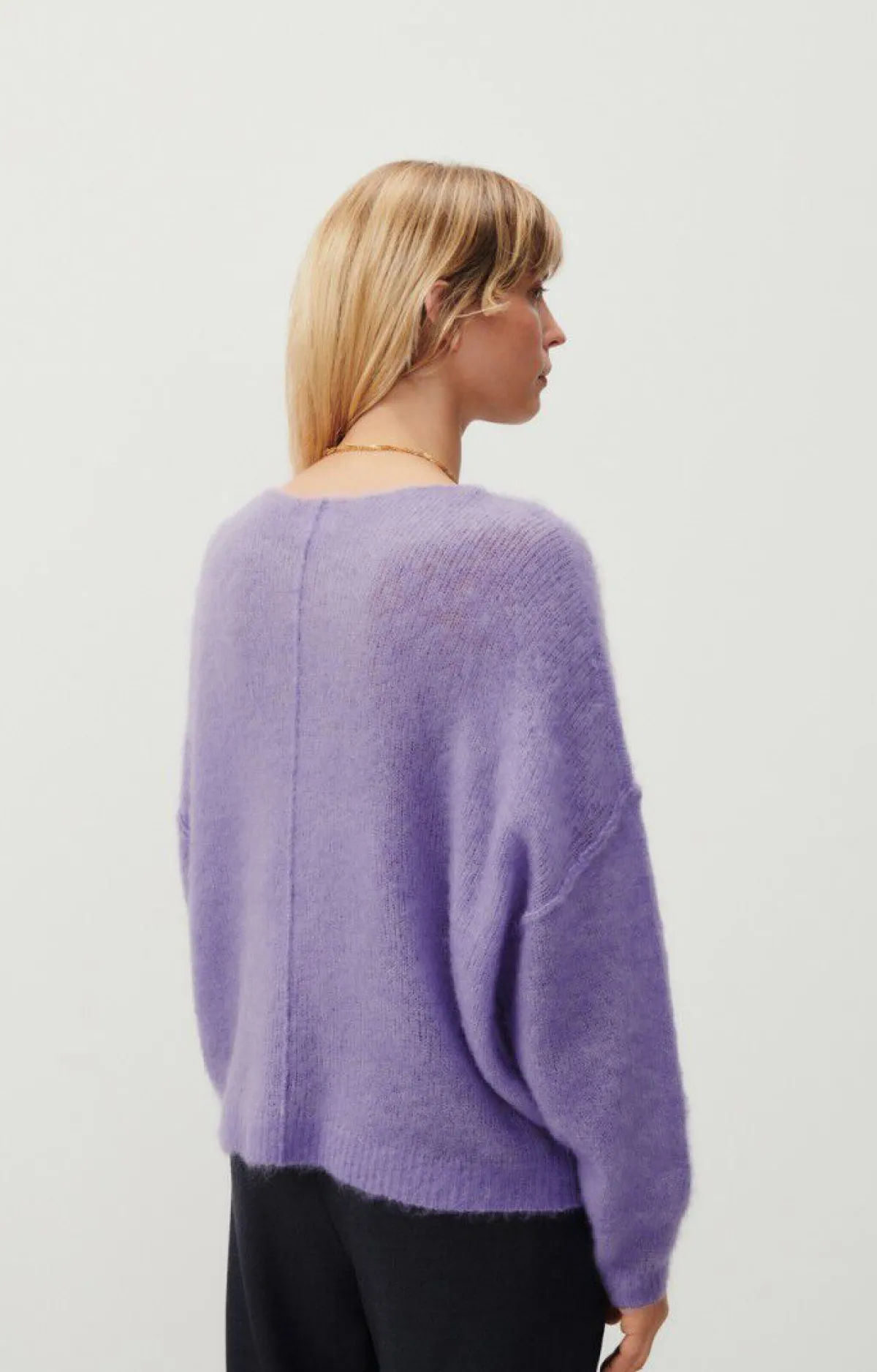 American Vintage Women'S Jumper Yanbay Amethyst Melange Sale