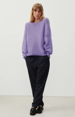 American Vintage Women'S Jumper Yanbay Amethyst Melange Sale