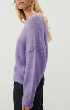American Vintage Women'S Jumper Yanbay Amethyst Melange Sale