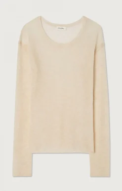American Vintage Women'S Jumper Yocaburn Ecru Melange Shop