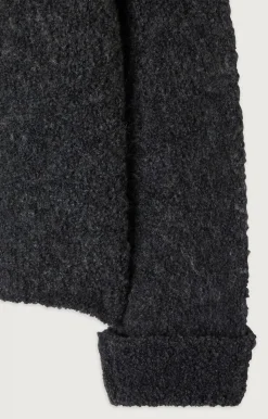 American Vintage Women'S Jumper Zolly Charcoal Melange New