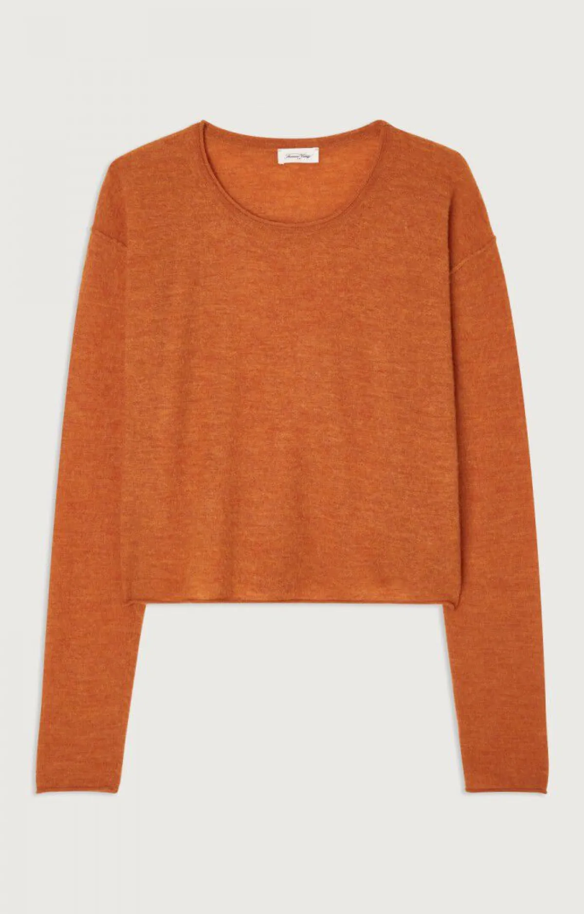 American Vintage Women'S Jumper Zyrobow Pumpkin Melange Hot