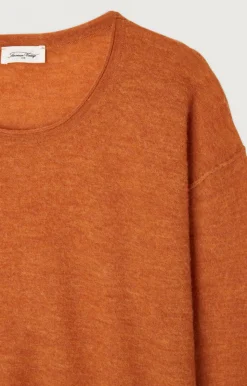 American Vintage Women'S Jumper Zyrobow Pumpkin Melange Hot
