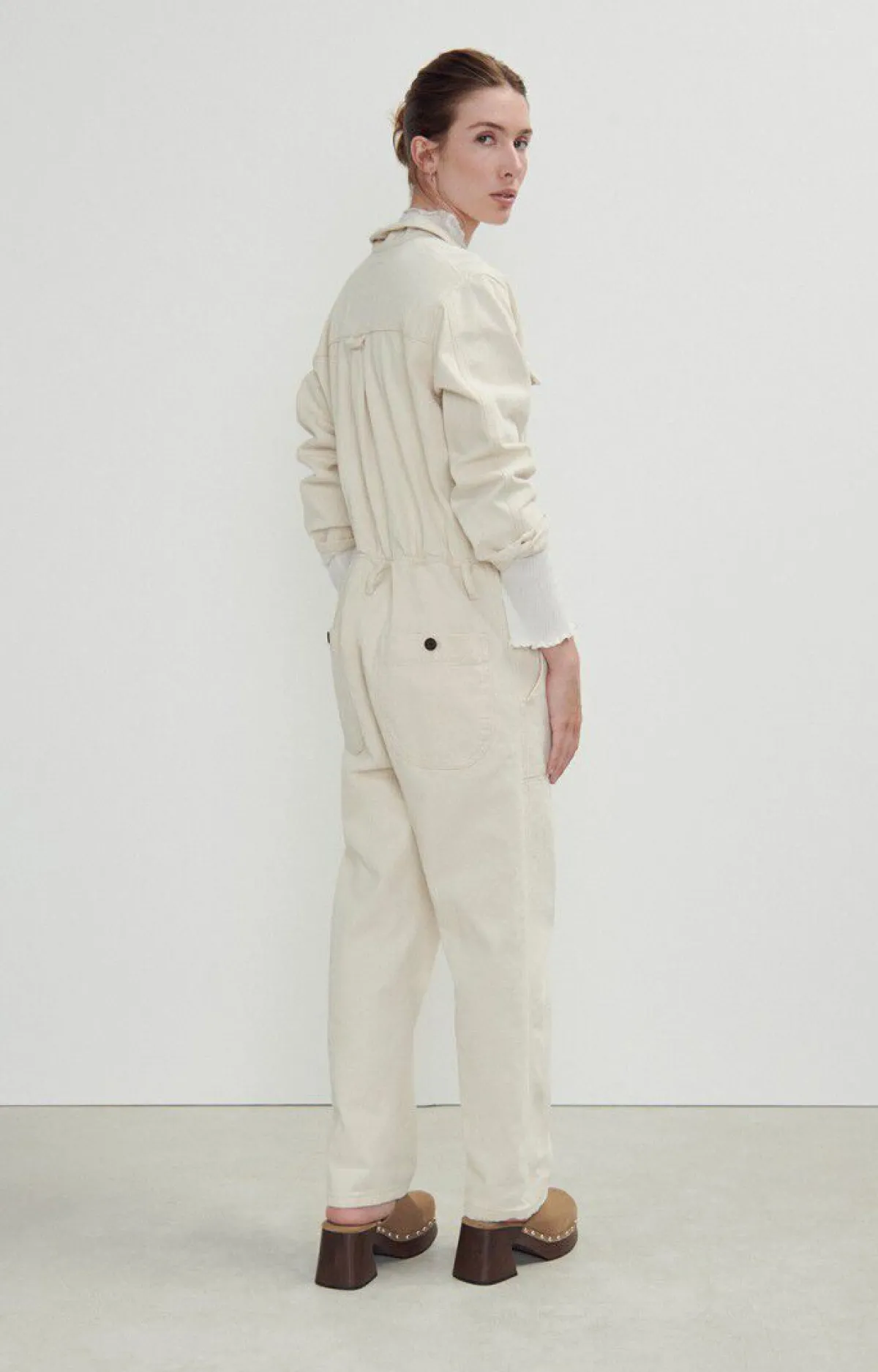 American Vintage Women'S Jumpsuit Snopdog Ecru Online