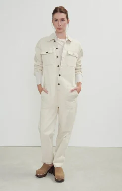American Vintage Women'S Jumpsuit Snopdog Ecru Online