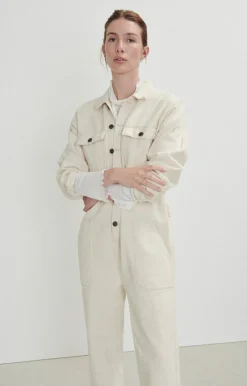 American Vintage Women'S Jumpsuit Snopdog Ecru Online
