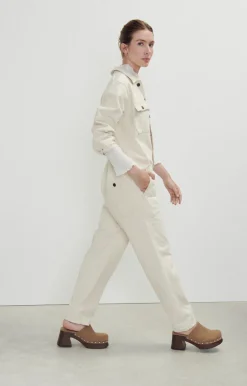 American Vintage Women'S Jumpsuit Snopdog Ecru Online