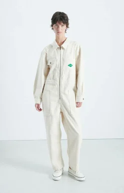 American Vintage Women'S Jumpsuit Spywood Ecru Store