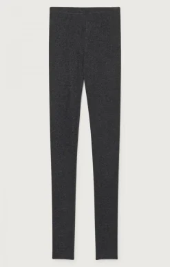 American Vintage Women'S Leggings Pipoun Charcoal Melange Shop