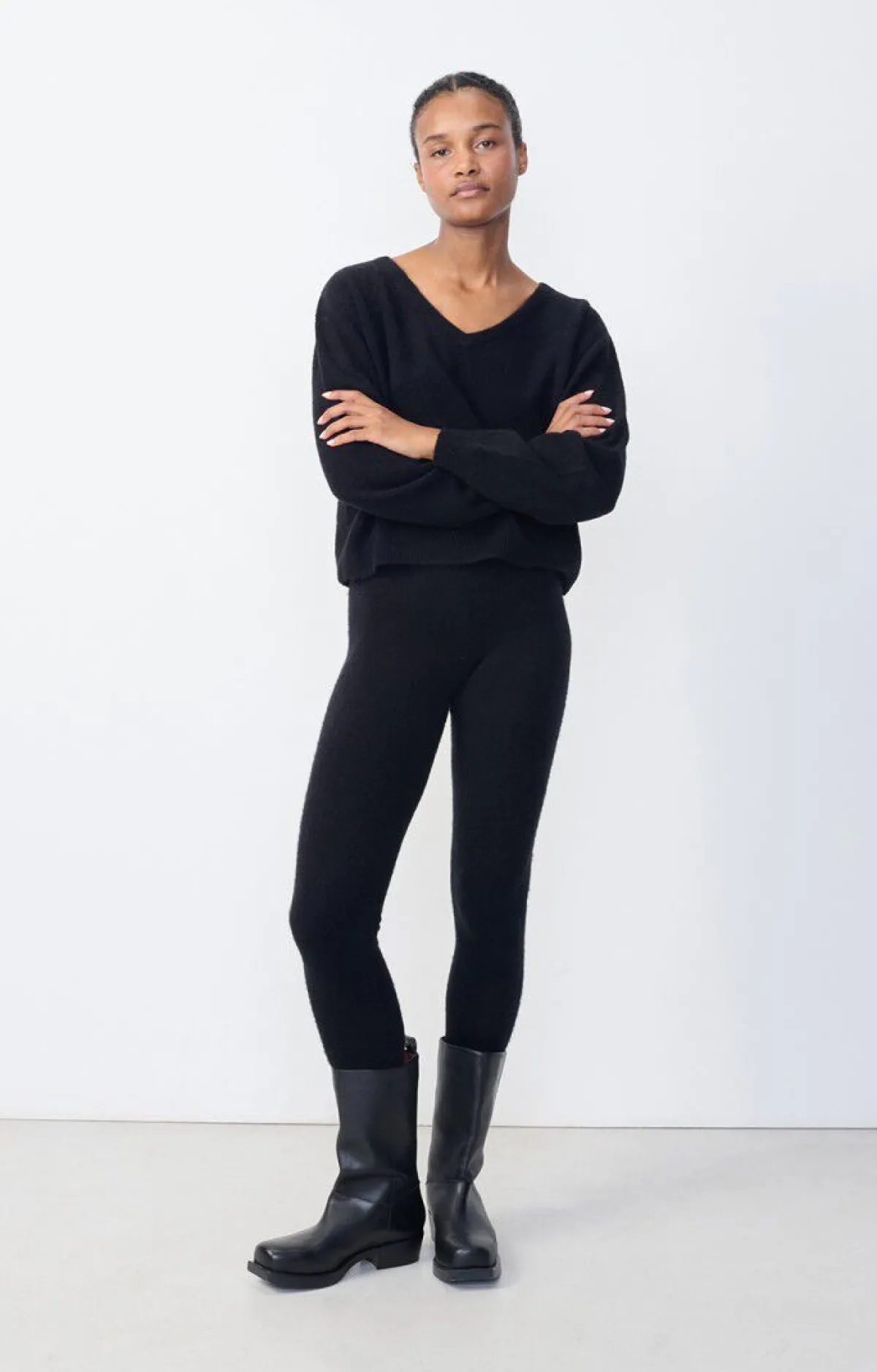 American Vintage Women'S Leggings Xinow Black Hot