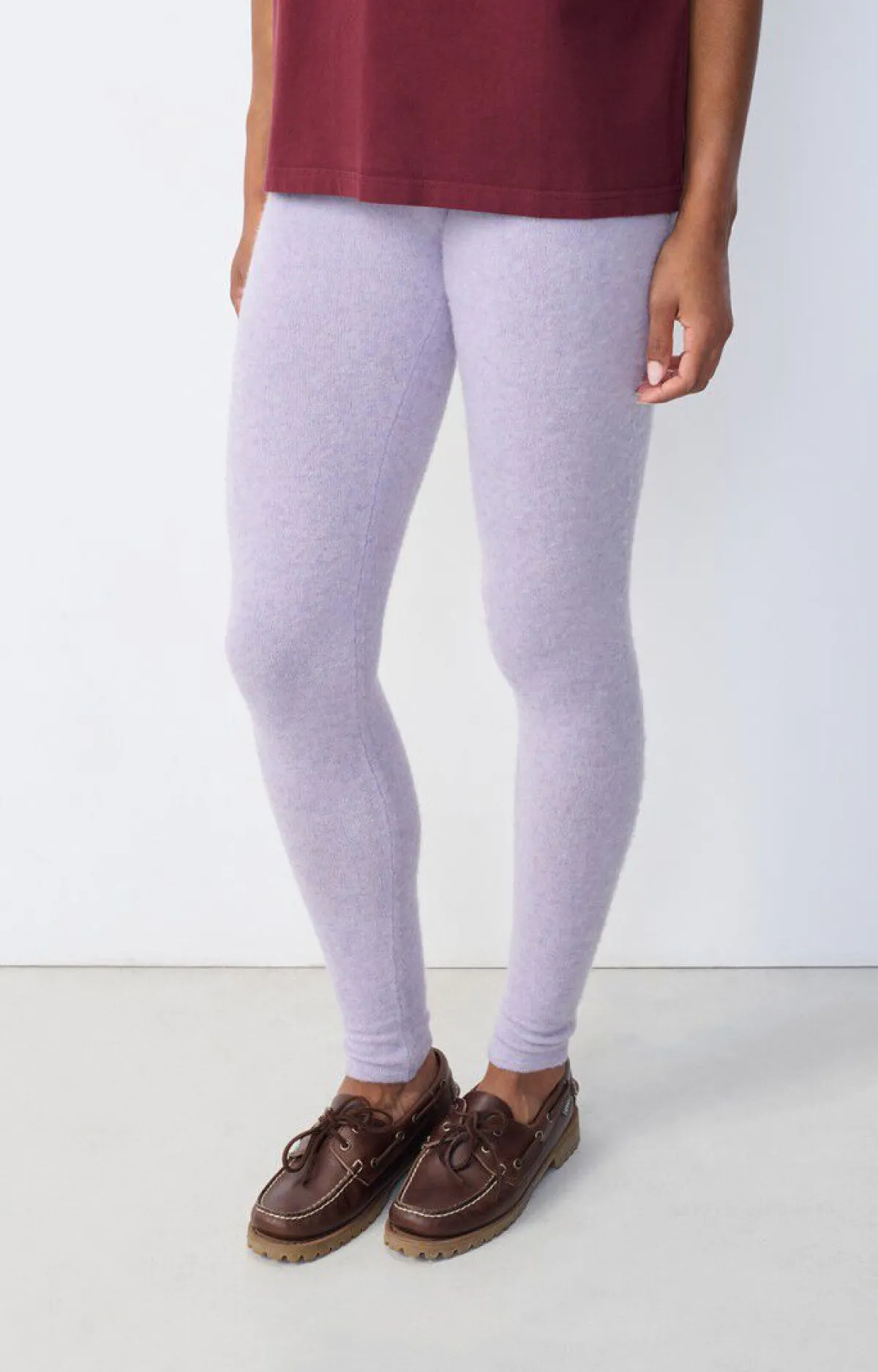 American Vintage Women'S Leggings Xinow Melange Glycine Shop