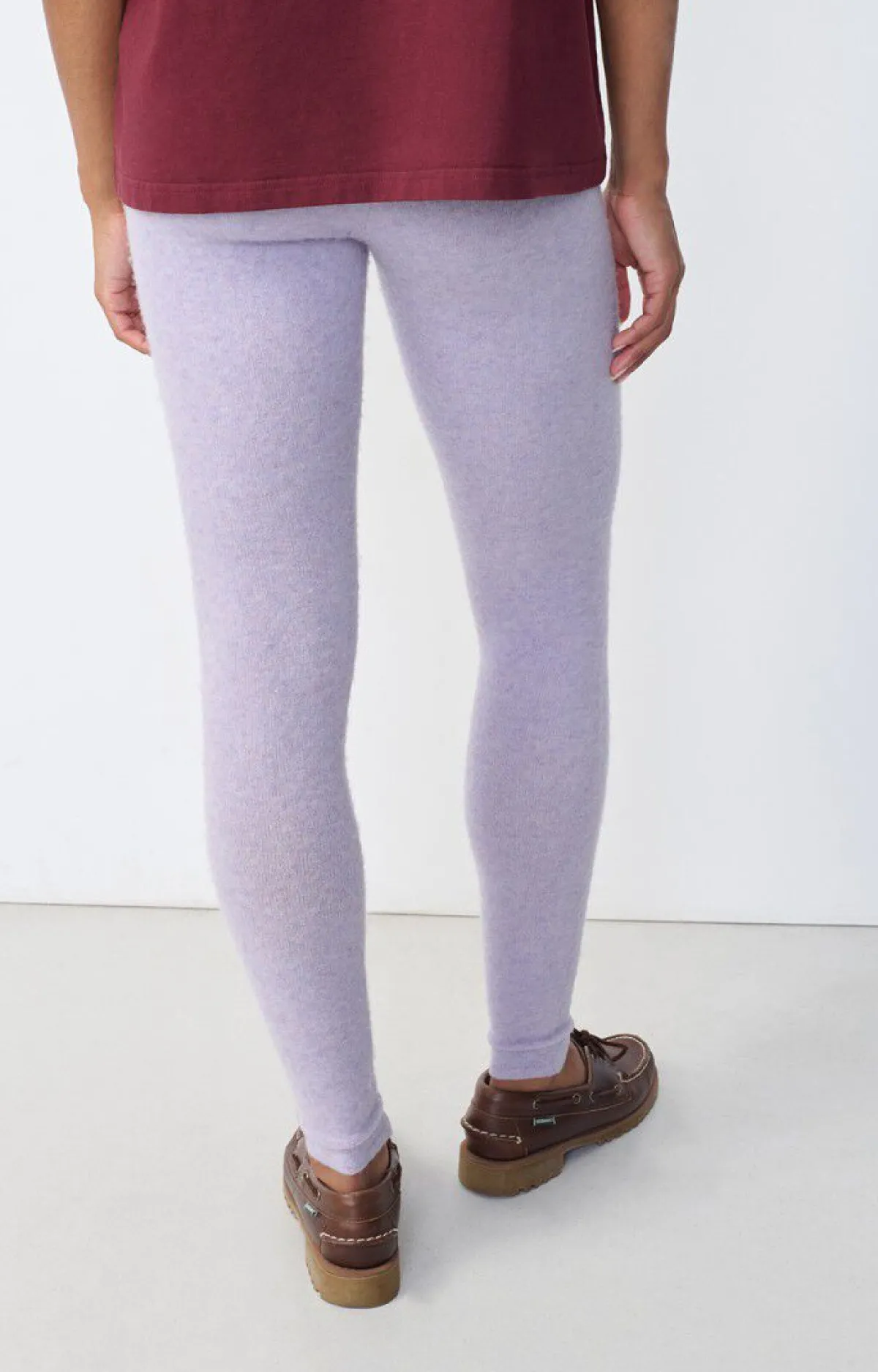 American Vintage Women'S Leggings Xinow Melange Glycine Shop