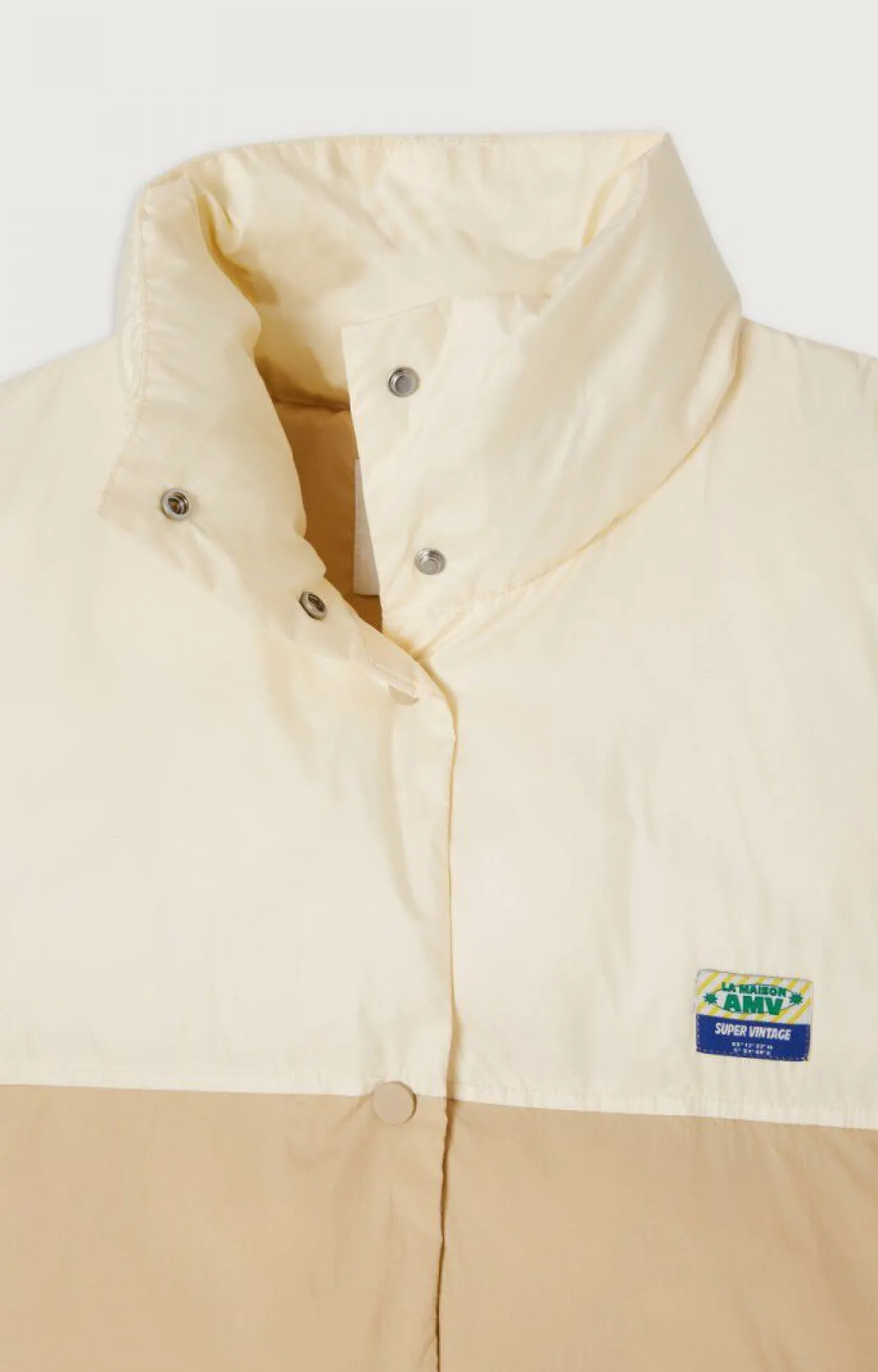 American Vintage Women'S Padded Jacket Zotcity Cream Best