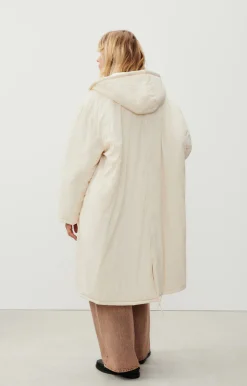 American Vintage Women'S Parka Zotcity Ecru Hot