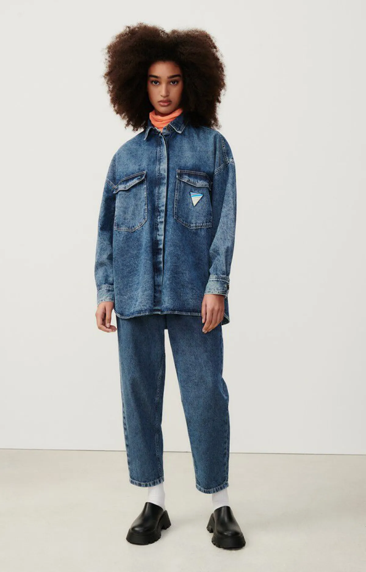 American Vintage Women'S Shirt Astury Stone Cheap