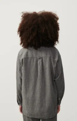 American Vintage Women'S Shirt Jofty Gravel Melange Outlet