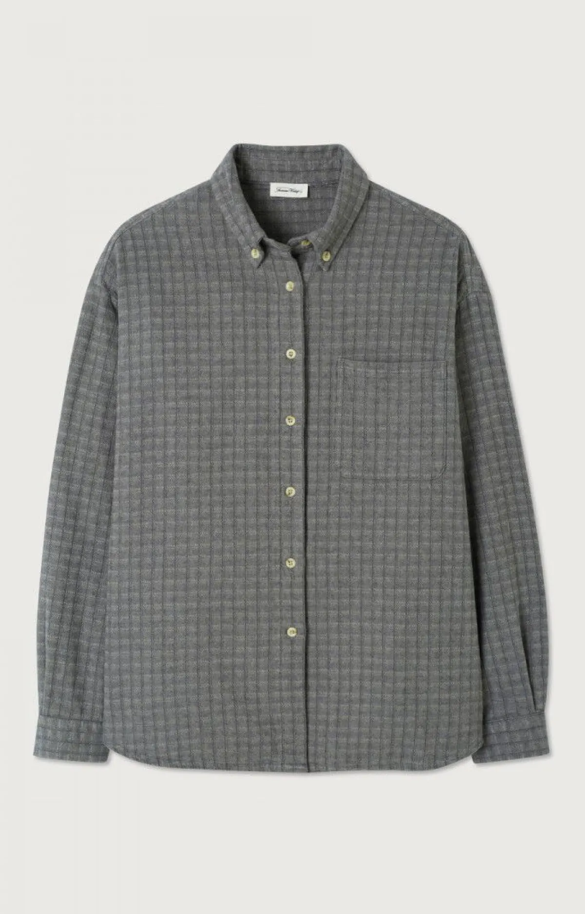 American Vintage Women'S Shirt Jofty Gravel Melange Outlet