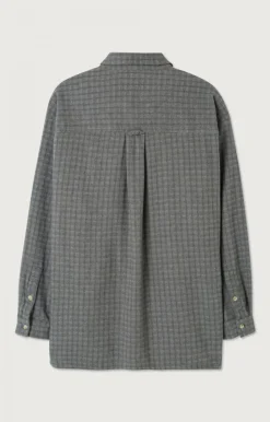 American Vintage Women'S Shirt Jofty Gravel Melange Outlet
