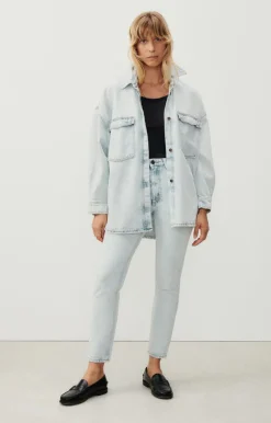 American Vintage Women'S Shirt Joybird Winter Bleached Online