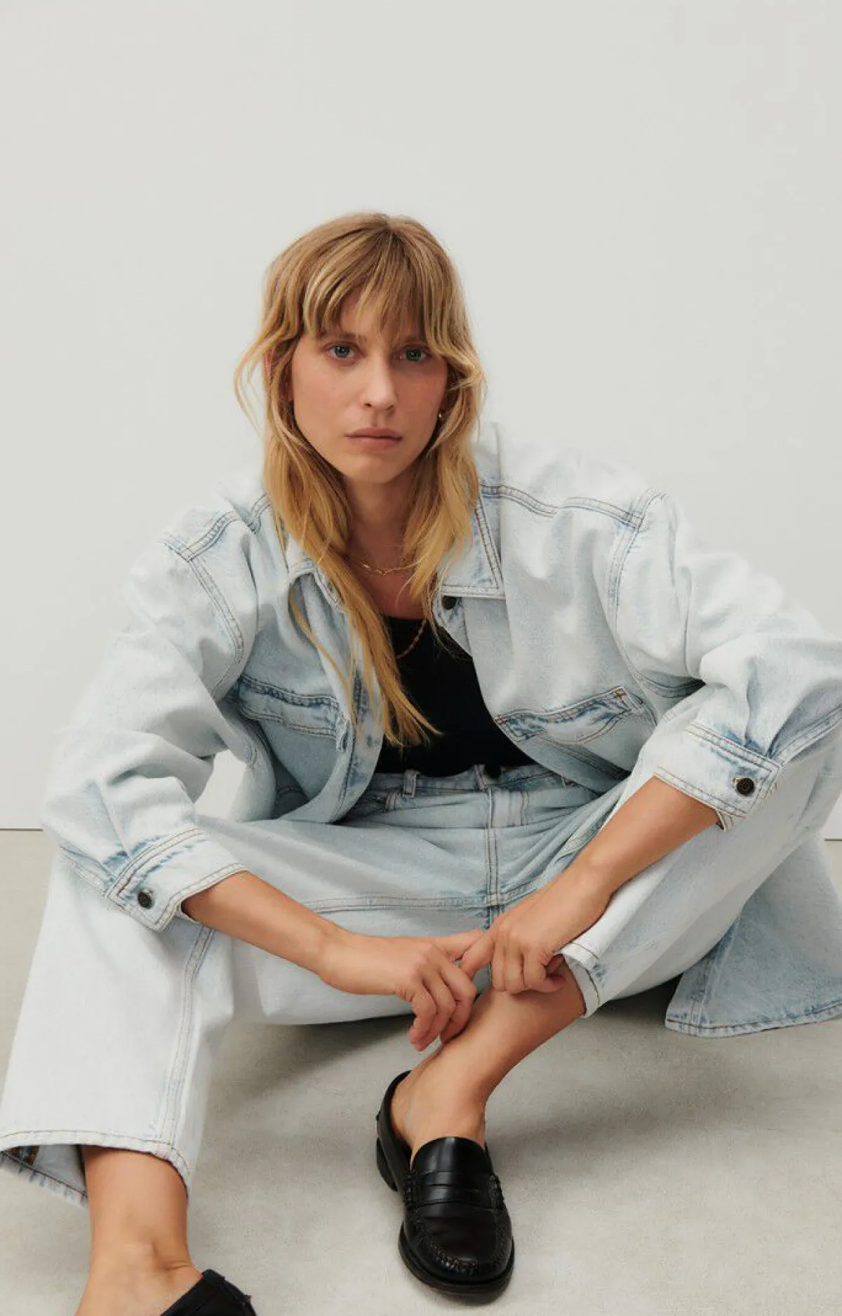 American Vintage Women'S Shirt Joybird Winter Bleached Online