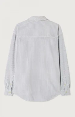 American Vintage Women'S Shirt Padow Vintage Silver Best