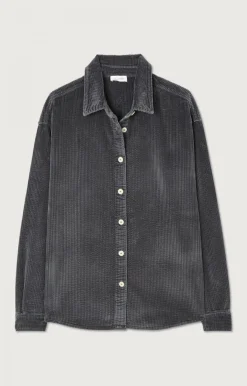 American Vintage Women'S Shirt Padow Carbon Vintage Shop