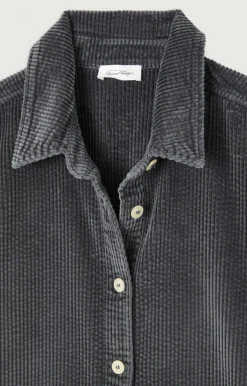 American Vintage Women'S Shirt Padow Carbon Vintage Shop