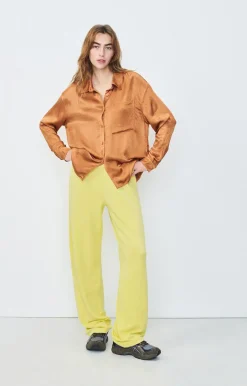 American Vintage Women'S Shirt Shaning Cinnamon Discount
