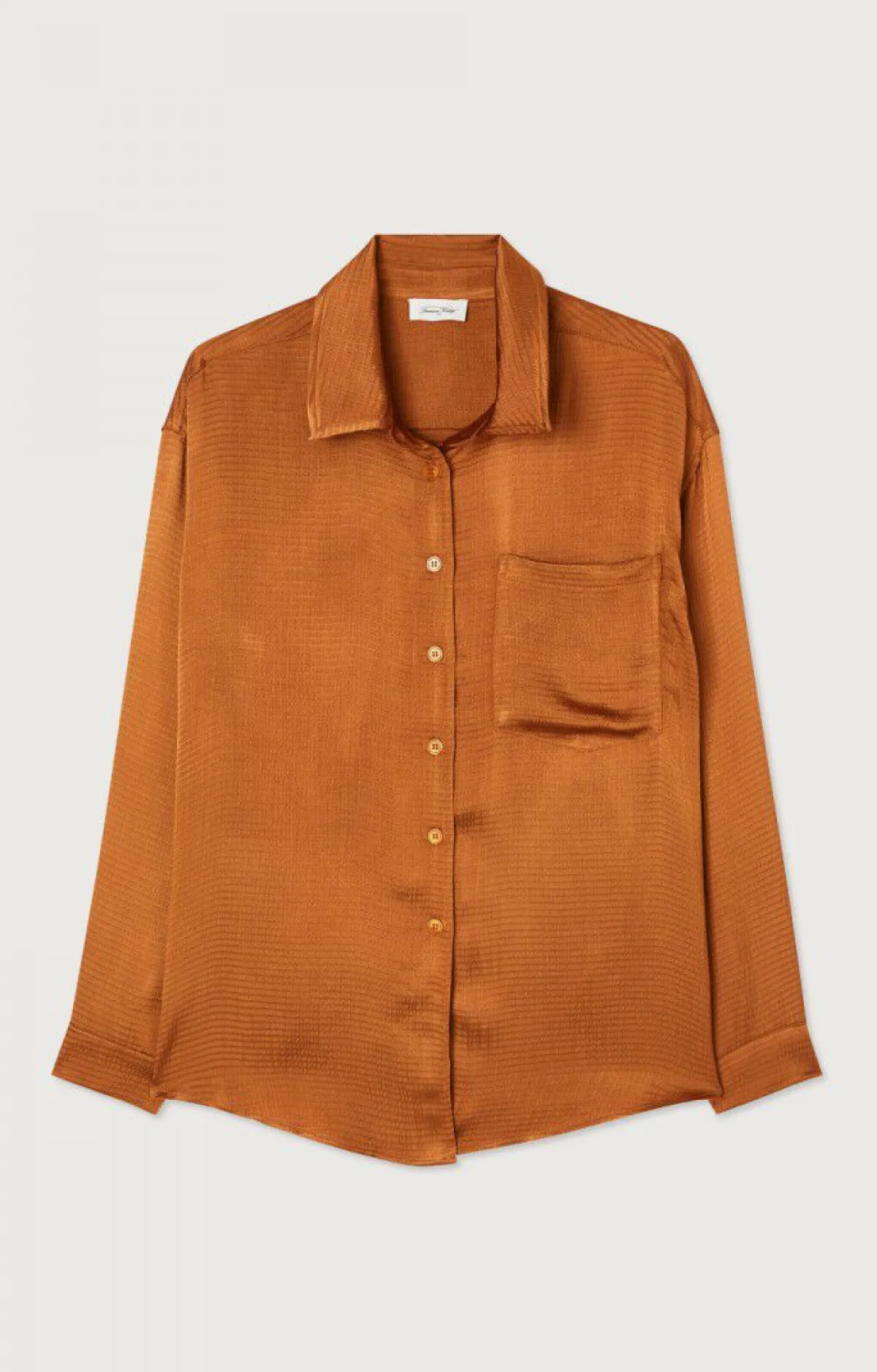 American Vintage Women'S Shirt Shaning Cinnamon Discount