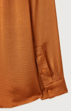 American Vintage Women'S Shirt Shaning Cinnamon Discount