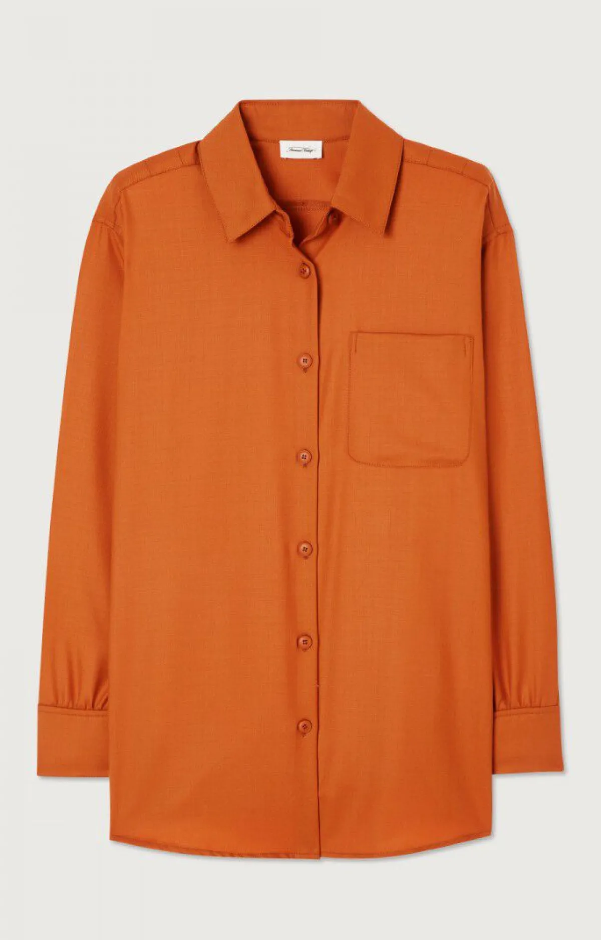 American Vintage Women'S Shirt Tabinsville Cinnamon Store