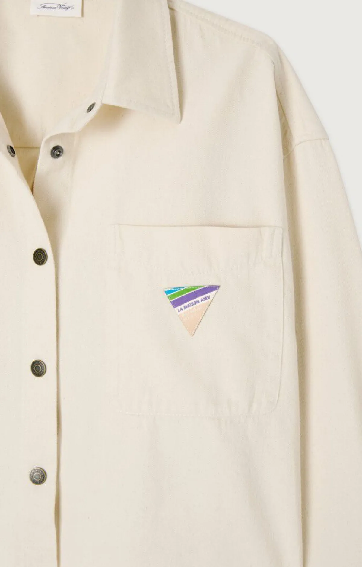 American Vintage Women'S Shirt Tirabay Ecru Store
