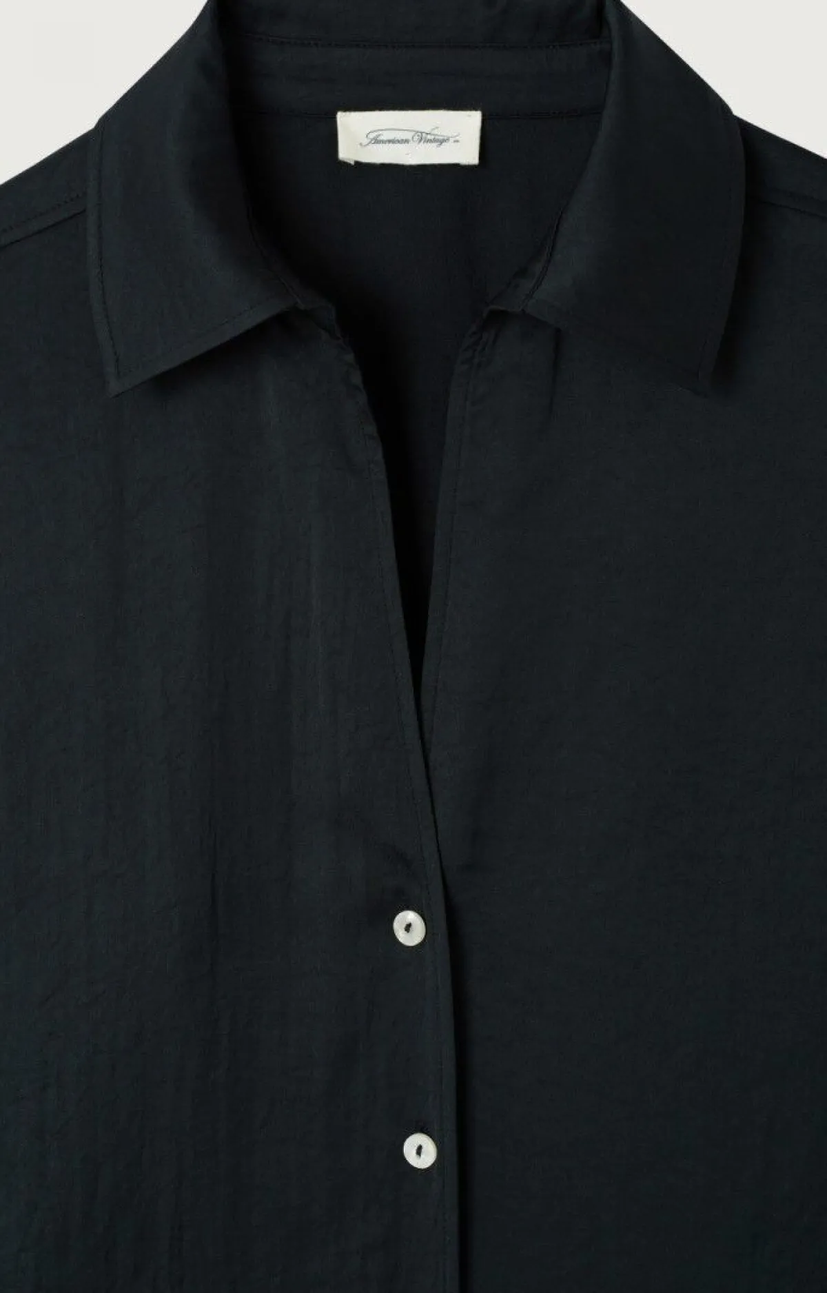 American Vintage Women'S Shirt Widland Licorice Sale