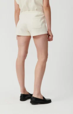 American Vintage Women'S Shorts Bobypark Ecru Fashion