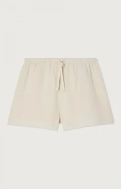 American Vintage Women'S Shorts Ziky Ecru Fashion