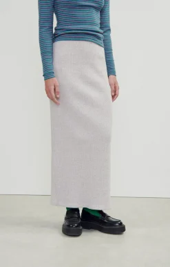 American Vintage Women'S Skirt Gykotown Grey Tiles New