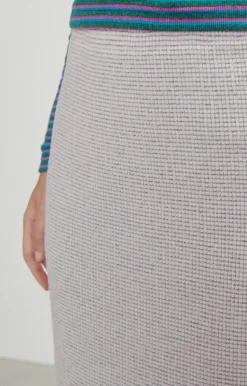 American Vintage Women'S Skirt Gykotown Grey Tiles New
