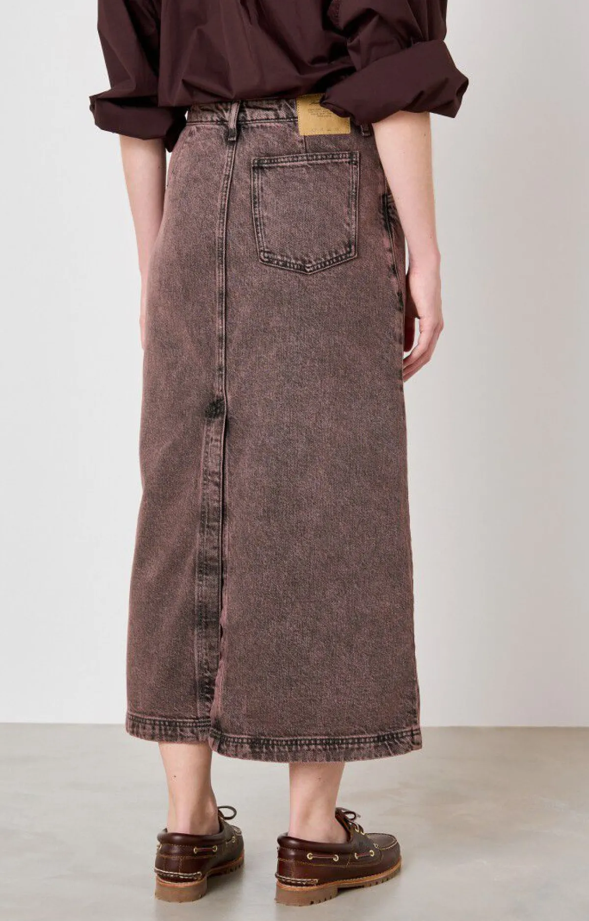 American Vintage Women'S Skirt Yopday Over Dye Pink Discount