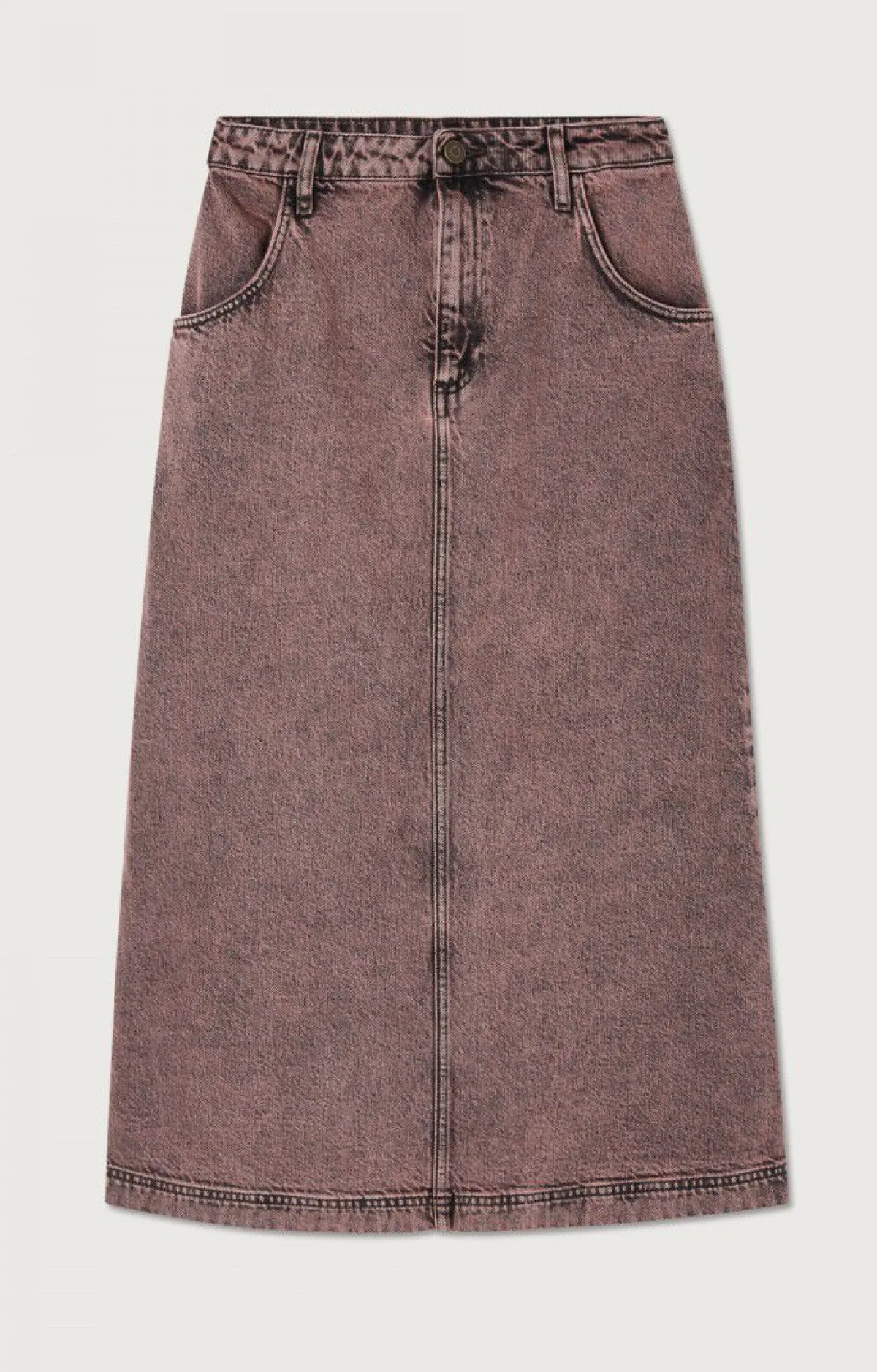 American Vintage Women'S Skirt Yopday Over Dye Pink Discount