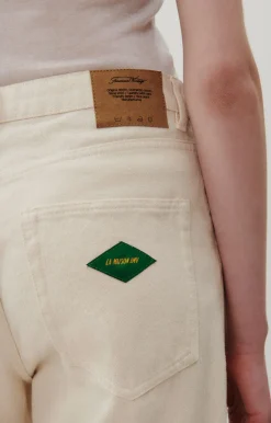 American Vintage Women'S Straight Jeans Spywood Ecru Best